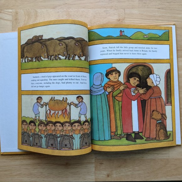 2 Tomie DePaola Books: Pascual & Kitchen Angels+Patrick: Patron Saint of Ireland - Picture 13 of 15